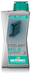 MOTOREX Coolant M5.0 hűtőfolyadék, használatra kész, 1L Motorex Olajok, kenőanyagok és ápolás Műszaki olajok és folyadékok Hűtőfolyadékok és fagyállók
