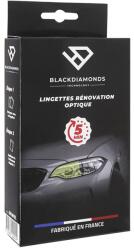 Blackdiamonds fényszóró felújító törlőkendő készlet (1 doboz, Franciaországban gyártva) BLACKDIAMONDS Olajok, kenőanyagok és ápolás Tisztítás és felületápolás Polírok, viaszok és felületápolók