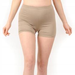 LAEMI Rövidnadrág Kerékpáros Rövidnadrág pamut Lengyel leggings Rövidnadrág Bézs M (597-M-BEZ)