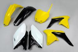 UFO OEM Színű Műanyag Készlet Sárga/Fekete/Fehér Suzuki RM-Z250 UFO Váz, idomok és járműkiegészítők Idomok és burkolati elemek Komplett idom- és burkolatkészletek