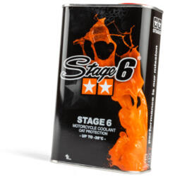 Stage6 Hűtőfolyadék / Fagyálló -38°C Stage6 1L Narancssárga Stage6 Olajok, kenőanyagok és ápolás Műszaki olajok és folyadékok Hűtőfolyadékok és fagyállók