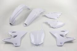 UFO műanyag szett fehér Yamaha YZ125/250 UFO Váz, idomok és járműkiegészítők Idomok és burkolati elemek Komplett idom- és burkolatkészletek