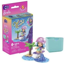 Mattel Mattel Mega Bloks Barbie - Mikro baba szörfözéshez és úszáshoz (HHP86)