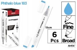  Artix Marker Chromax Z kétoldalas Deep Violet 81 6 db-os szett (680733)
