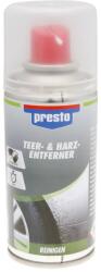 Presto kátrány és gyanta eltávolító spray 150ml Presto Olajok, kenőanyagok és ápolás Tisztítás és felületápolás Tisztítószerek