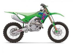 BLACKBIRD Retro Kawasaki Grafikai Készlet BLACKBIRD Váz, idomok és járműkiegészítők Idomok és burkolati elemek Komplett idom- és burkolatkészletek