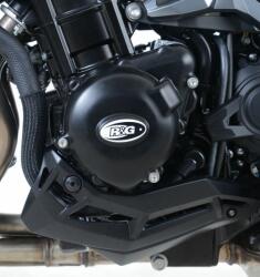 R&G RACING bal oldali főtengelyvédő fedél fekete Kawasaki Z900 R&G RACING Váz, idomok és járműkiegészítők Járművédő elemek Motorvédők