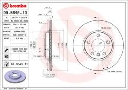 BREMBO Féktárcsa szellőző Ø294mm 09. B645.11