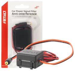 AMiO autós zajszűrő DC-DC konverterrel 12/24V-12V