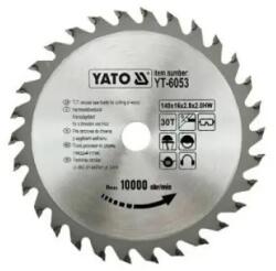 TOYA - Keményfém lapkás fűrészlap fára 140x16mm 30 fogas