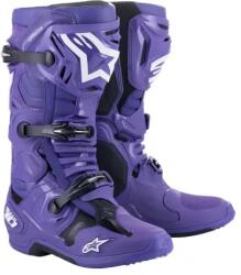 Alpinestars TECH 10 cipő, ALPINESTARS (lila/fekete/fehér, 42-es méret)