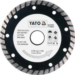 TOYA - Gyémánt vágótárcsa 125 x 22.2 x 2.6mm