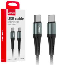 AMIO kábel ' USB-C - USB-C 60W 100cm FullLINK - runder - 1 135 Ft