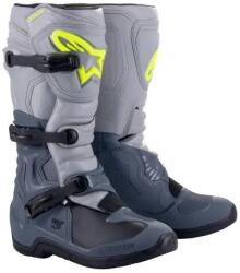 Alpinestars TECH 3 cipő, ALPINESTARS (világosszürke/szürke/fekete/fluo sárga, 39-es méret)