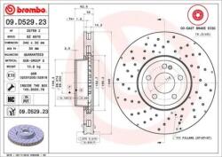 BREMBO Féktárcsa Féktárcsa kétrészes Ø342mm 09. D529.23