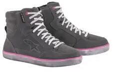 Alpinestars J-6 WATERPROOF ALPINESTARS női cipő (világosszürke/rózsaszín, 40-es méret)