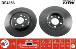 TRW Féktárcsa tömör Ø272mm DF4256