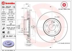 BREMBO Féktárcsa Kétrészes féktárcsa Ø318mm 09. D527.13