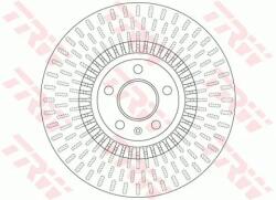 TRW Féktárcsa szellőző Ø356mm DF6216