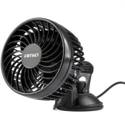 AMiO autós ventilátor tapadókoronggal 4, 5" 24V