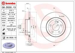 BREMBO Féktárcsa Féktárcsa kétrészes Ø300mm 08. D530.13