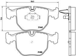 BREMBO fékbetét készlet, tárcsafék P06 021