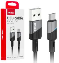 AMIO USB-USB-C kábel 3A 200cm FullLINK - runder - 1 630 Ft
