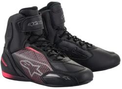 Alpinestars cipő STELLA FASTER-3, ALPINESTARS, női (fekete/ezüst/rózsaszín, 40.5-ös méret)