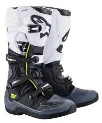 Alpinestars TECH 5 cipő, ALPINESTARS (fekete/szürke/fehér/fluo sárga, 39-es méret)