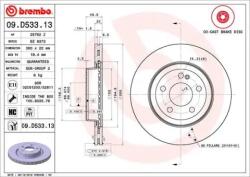 BREMBO Féktárcsa Féktárcsa kétrészes Ø300mm 09. D533.13