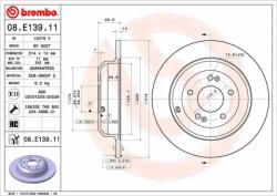BREMBO féktárcsa 08. E139.11