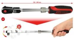 KS TOOLS - Teleszkópos csuklós racsnis kulcs kapcsolóval, 1/4" 72 foggal