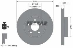 TEXTAR Féktárcsa szellőző Ø300mm 93123403