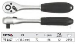 TOYA - Racsni műanyag nyéllel 1/4" 146mm