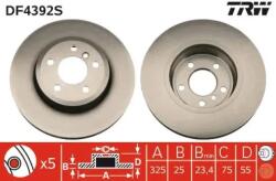TRW Féktárcsa szellőző Ø325mm DF4392S