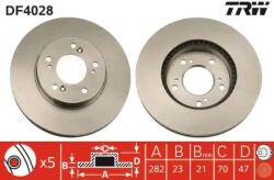 TRW Féktárcsa szellőző Ø282mm DF4028