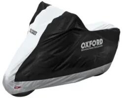 OXFORD Aquatex motorkerékpár huzat, OXFORD (fekete/ezüst, M méret)