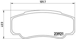 BREMBO fékbetét készlet, tárcsafék P23 093