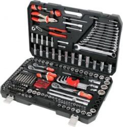 TOYA - Dugókulcs készlet 1/4″, 3/8″, 1/2″ +tartozékok 225db