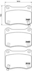 BREMBO fékbetét készlet, tárcsafék P83 134