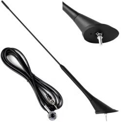 AMIO autóantenna 40cm 5mm adapter 3m zsinór ANT07