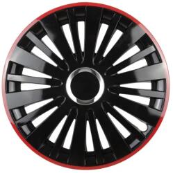 LEOPLAST FALCON 14" fekete, piros peremmel