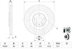 Bosch féktárcsa 0 986 479 E41