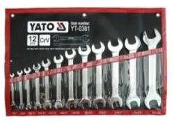 TOYA - Laposkulcs készlet 6-32mm 12db