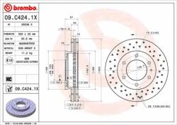 BREMBO féktárcsa 09. C424.1X