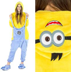  Minyon Jelmez Plüss Onesie Minyon Melegítő Pizsama Vicces L (PJ-8 L )