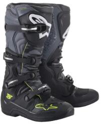 Alpinestars TECH 5 cipő, ALPINESTARS (fekete/szürke/sárga fluo, 44, 5-ös méret)