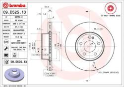 BREMBO Féktárcsa Kétrészes féktárcsa Ø295mm 09. D525.13