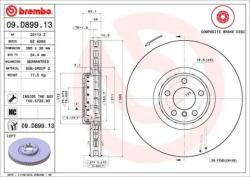 BREMBO Féktárcsa belső hűtés Ø395mm 09. D899.13