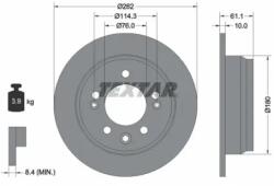 TEXTAR Féktárcsa tömör Ø262mm 92161703